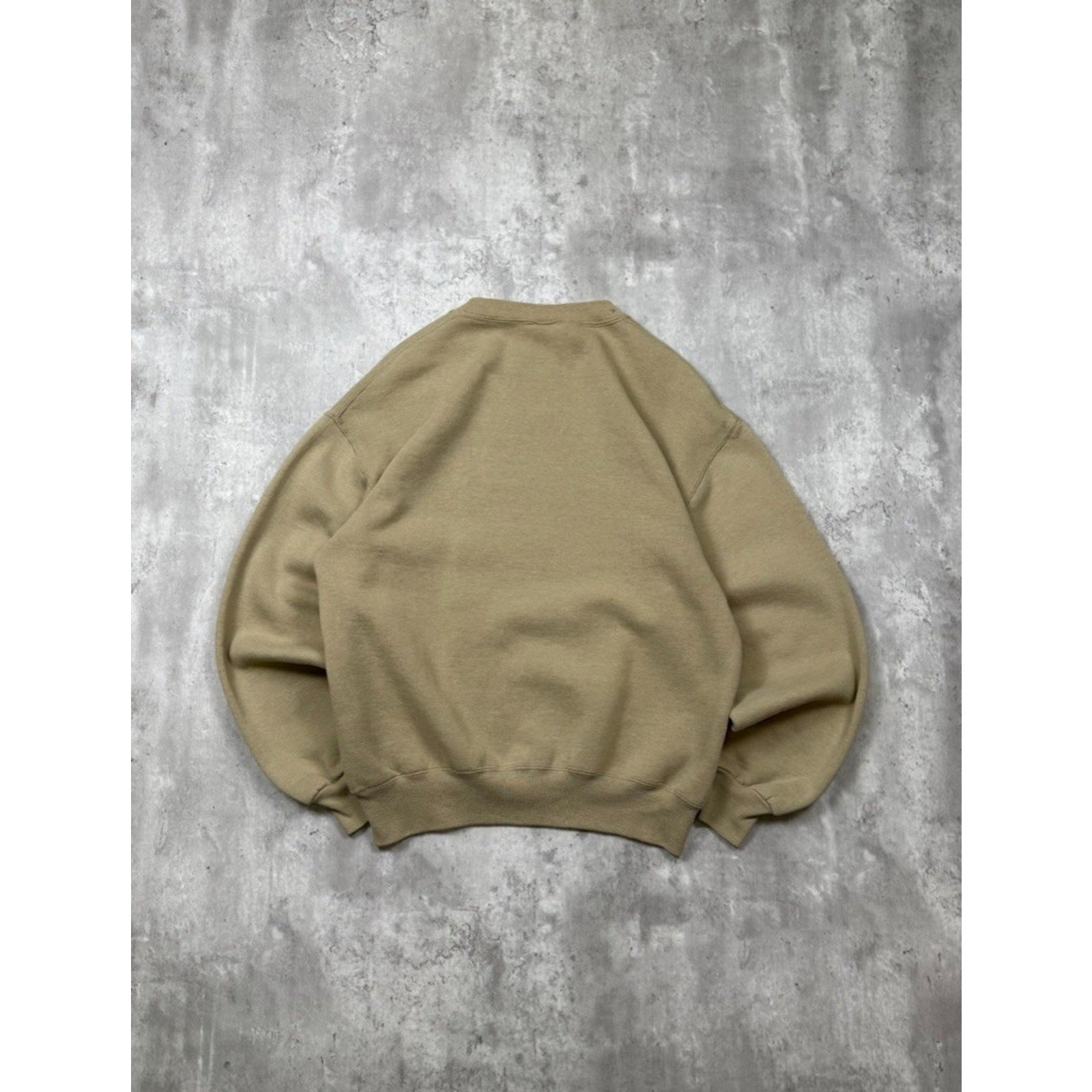 Vintage Black Russell Athletics Earth Tone Sweatshirt Size Medium