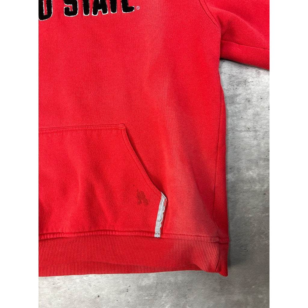 Vintage Ohio State Buckeyes NCAA Nike Middle Swoosh Hooded Sweatshirt YOUTH S