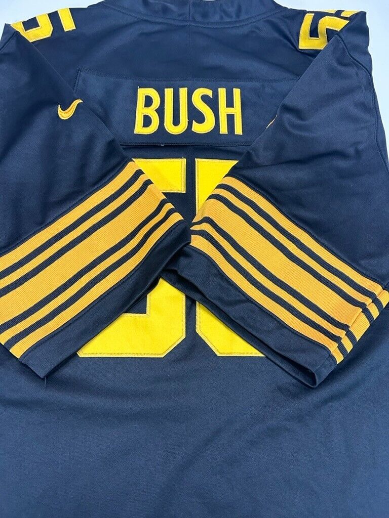 Vintage Devin Bush Jr. #55 Pittsburgh Steelers NFL Football Jersey Size XL