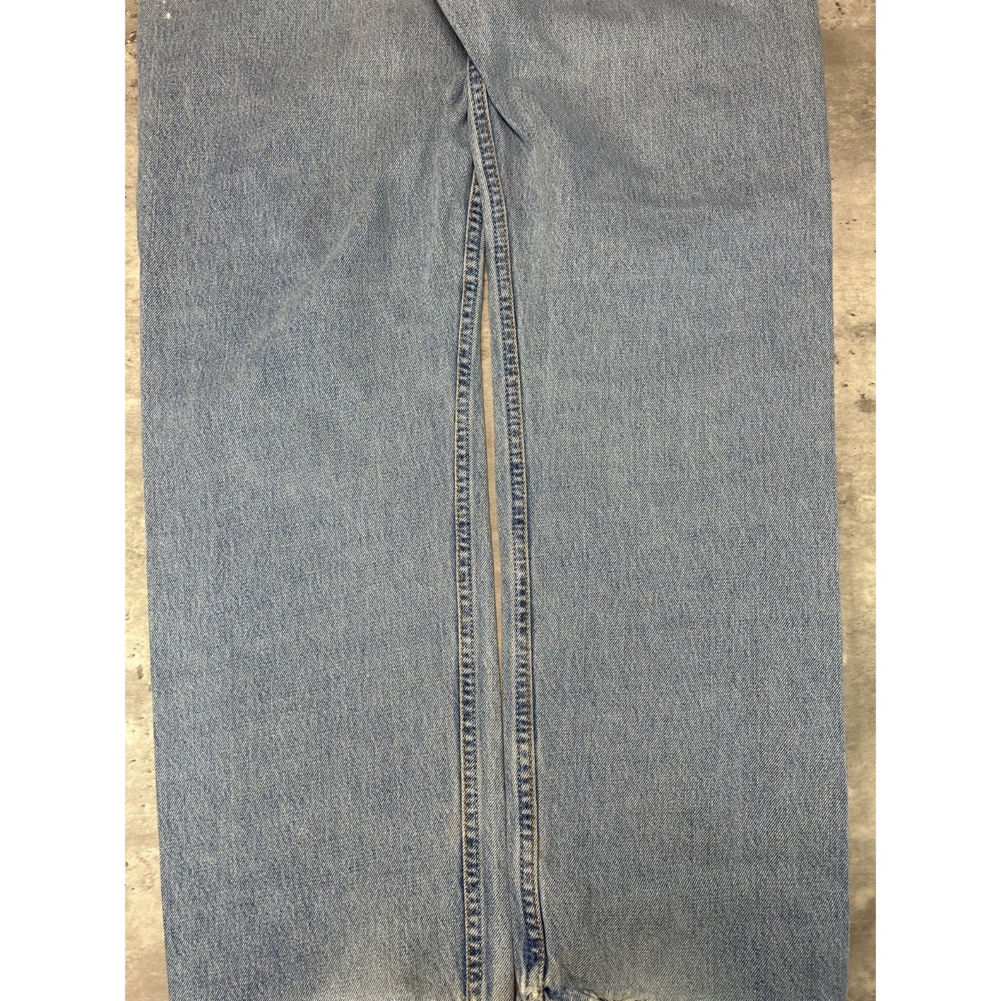 Vintage 90s Levis 505 Red Tab Light Wash Denim Pants Size 36