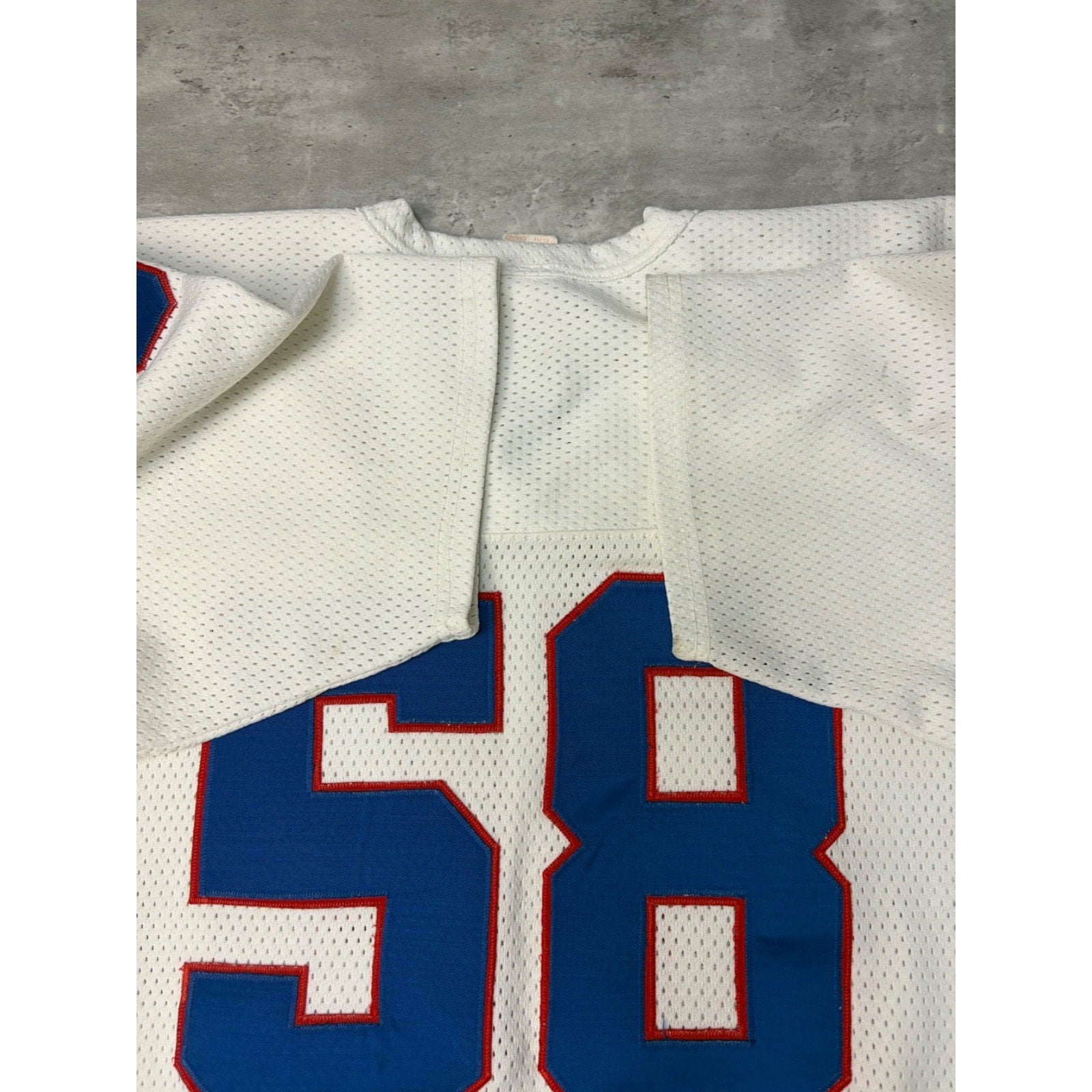 Vintage Shane Conlan #58 Buffalo Bills NFL Stitched Football Jersey Size Large