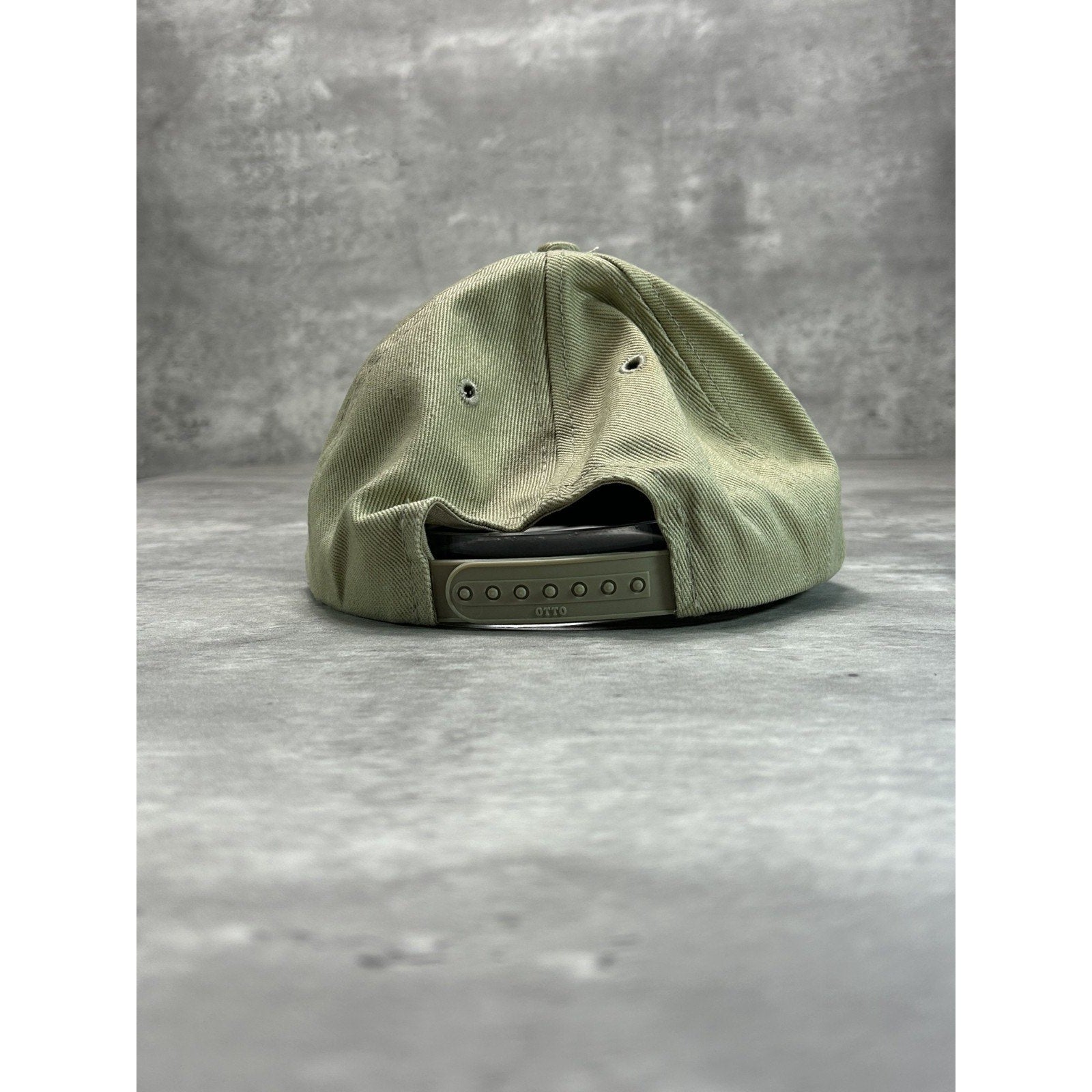 Vintage 90s Arizona Embroidered Spellout Destination Snapback Hat OSFA Beige