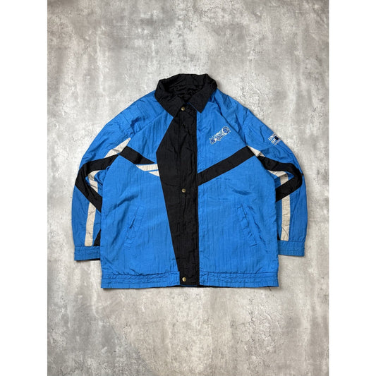 Vintage 90s Orlando Magic NBA Embroidered Nylon Windbreaker Jacket Size XL