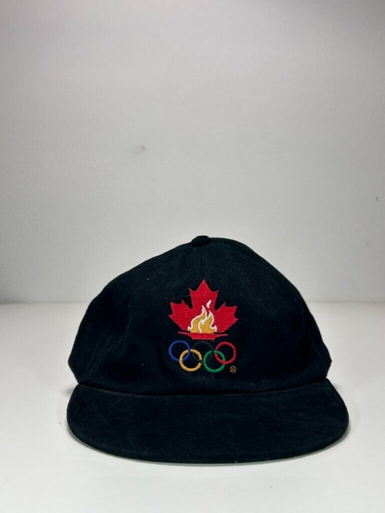 Vintage 1996 Atlanta Olympics Embroidered Logo Strapback Hat OSFA