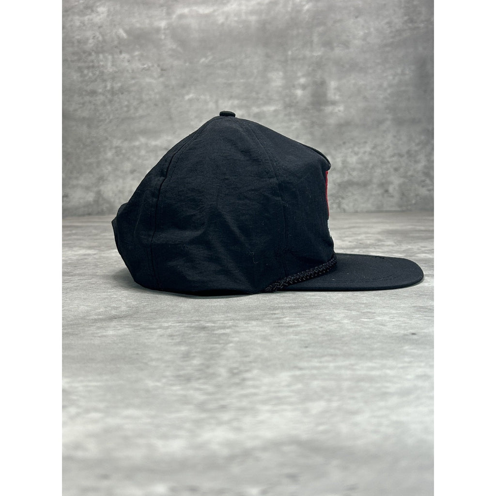 Vintage 90s Matco Tools Embroidered Spellout Logo Strapback Hat OSFA