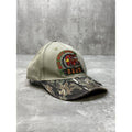 Vintage Big Rigs & Beer Embroidered Logo Bottle Opener Camo Strapback Hat OSFA