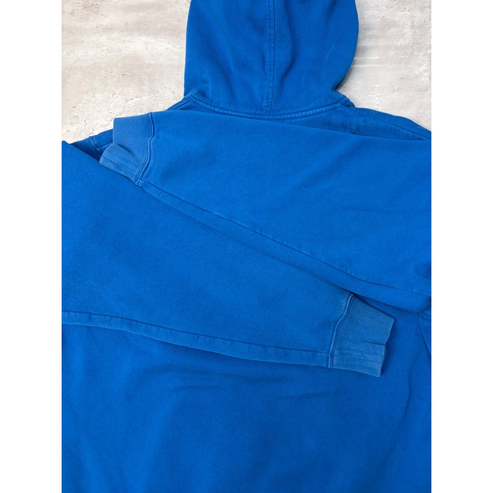 Nike Embroidered Mini Swoosh Full Zip Hooded Sweatshirt Size Medium