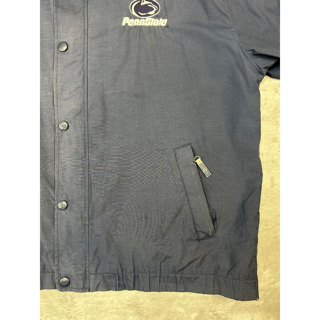 Vintage 90s Penn State Nittany Lions NCAA Embroidered Full Zip Jacket Size 2XL
