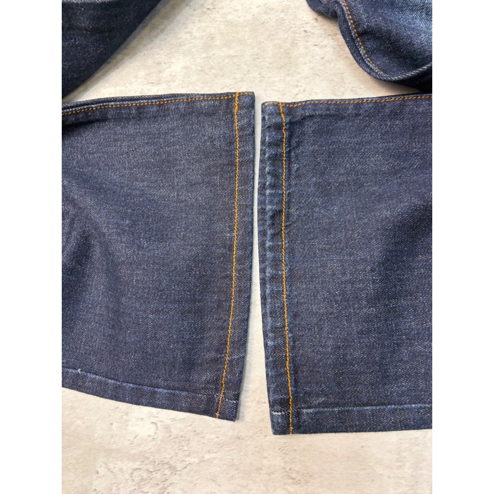 Vintage Y2K Rocawear Embroidered Pocket Skull Dark Wash Denim Pants