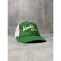Vintage 80s/90s Wonder Wash Script Spellout Trucker Snapback Hat OSFA