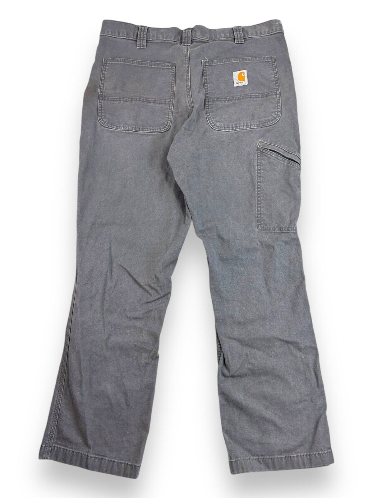 Carhartt Relaxed Fit Canvas Workwear Five Pocket Pants Size 34 Gray