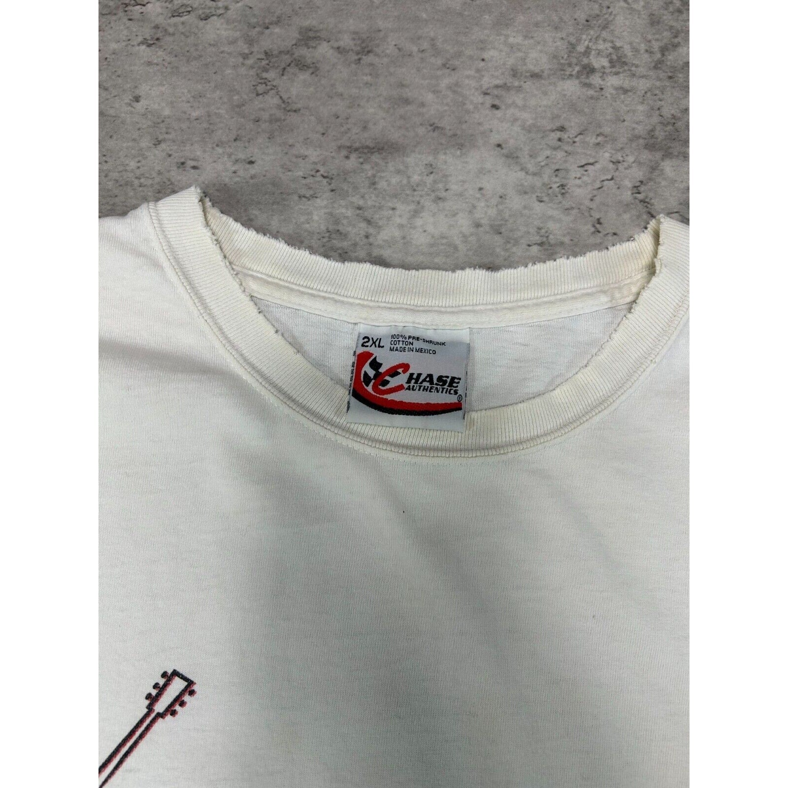 Vintage 2003 #8 Dale Earnhardt NASCAR Tribute Concert Graphic T-Shirt Size XXL