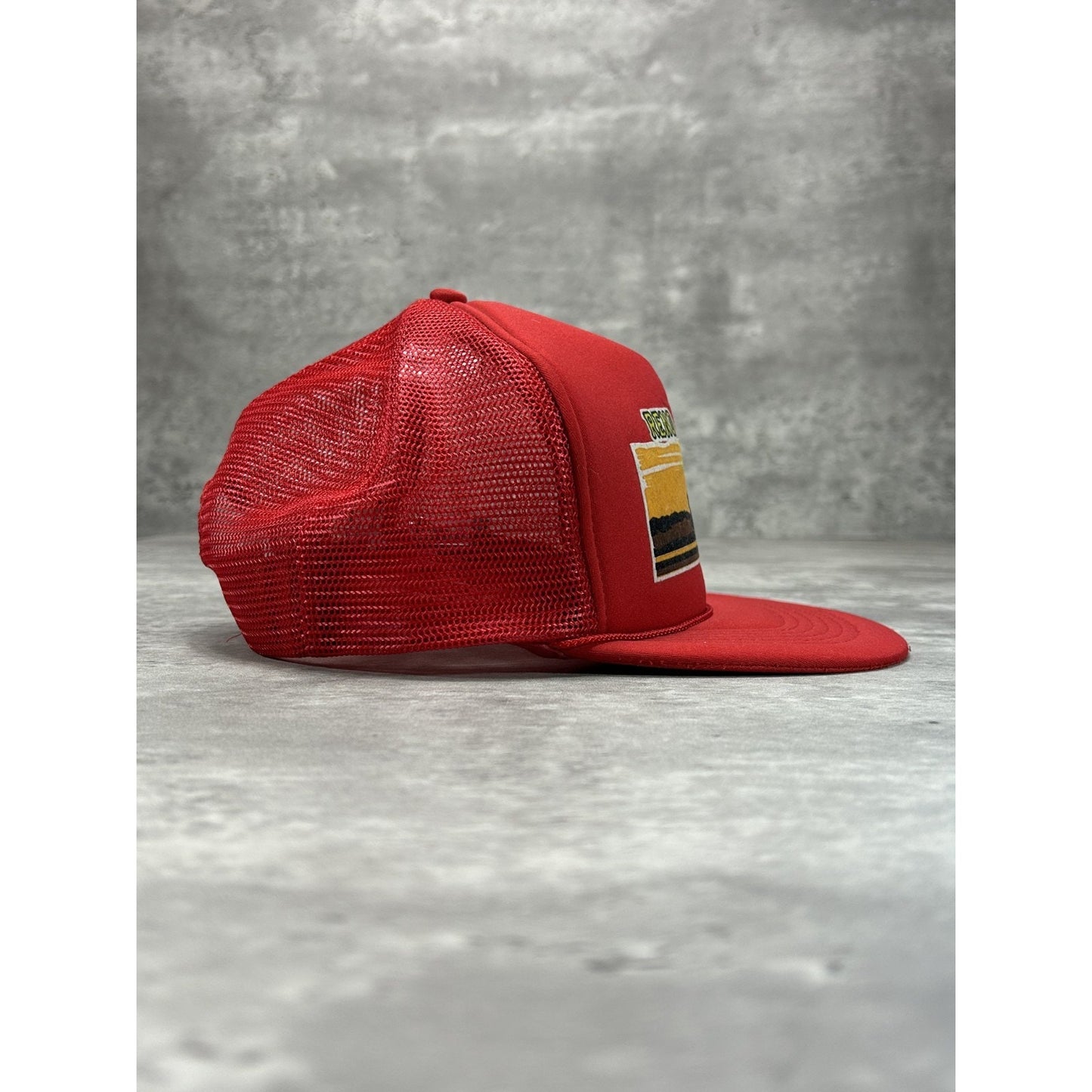 Vintage 80s/90s Reno Sunset Graphic Destination Trucker Snapback Hat OSFA