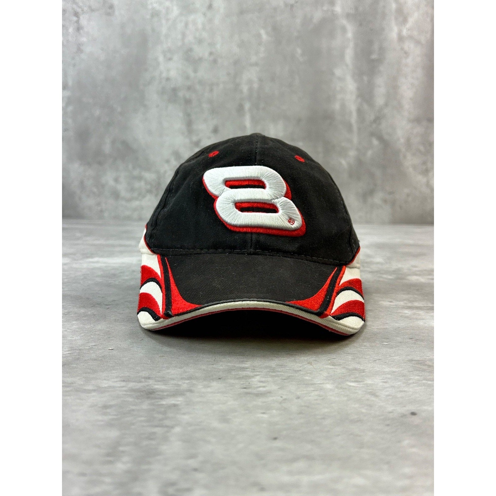 Vintage Dale Earnhardt Jr #8 Nascar Racing Embroidered Strapback Hat OSFA