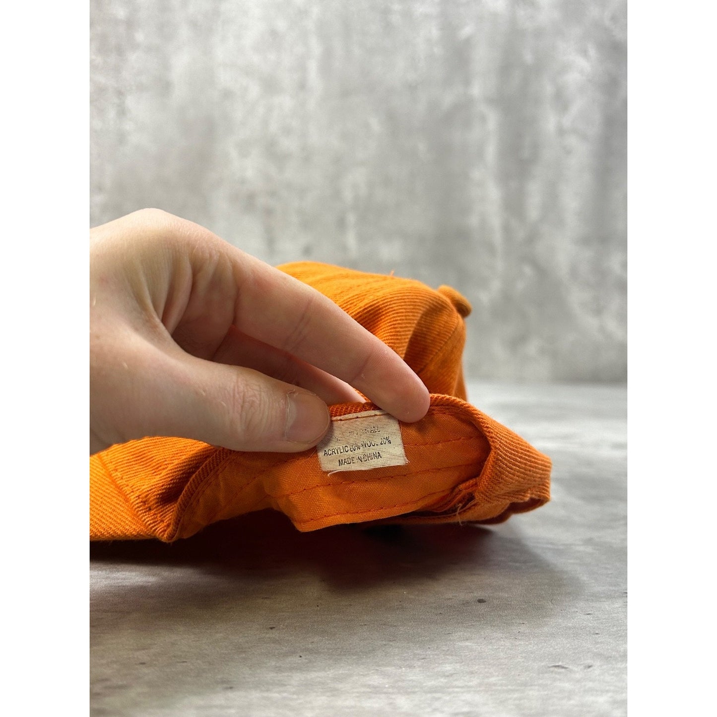 Vintage Netherlands KNVB Embroidered Crest Spellout Soccer Strapback Hat OSFA