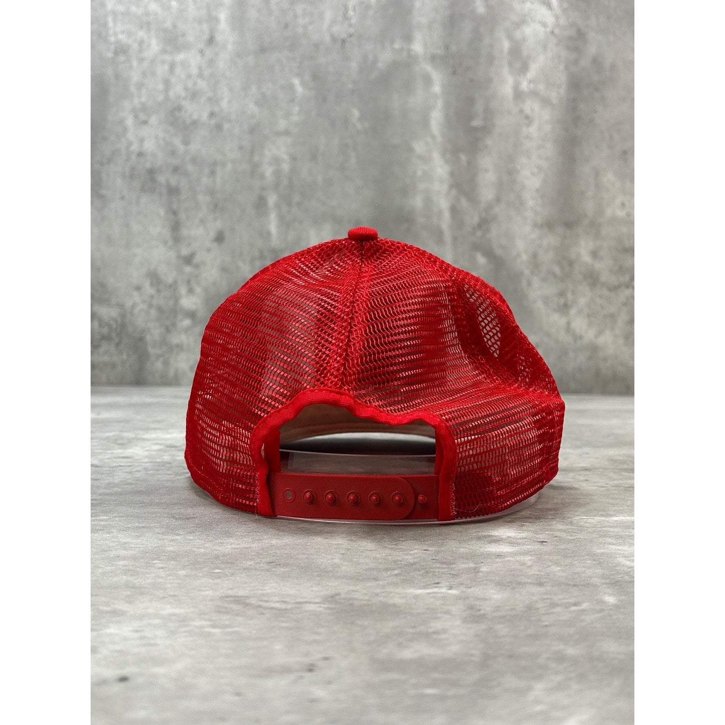 Vintage 90s Birmingham Stallions USFL Lucky Stripes Trucker Snapback Hat OSFA