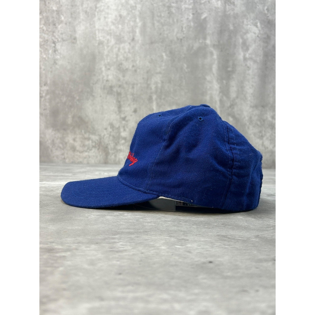 Vintage 90s Disney Mickey Mouse Embroidered Baseball Snapback Hat OSFA