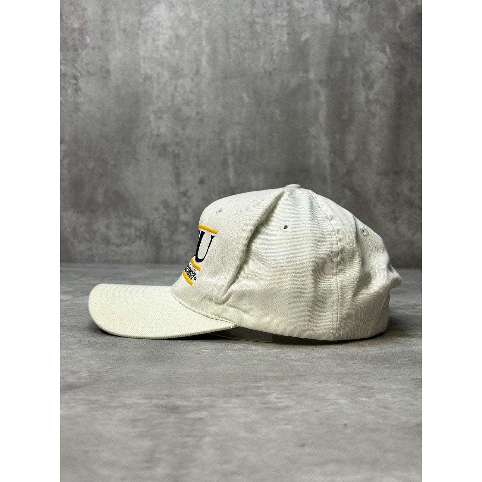 VTG 90s Fort Hays State University NCAA Embroidered Spellout Snapback Hat OSFA