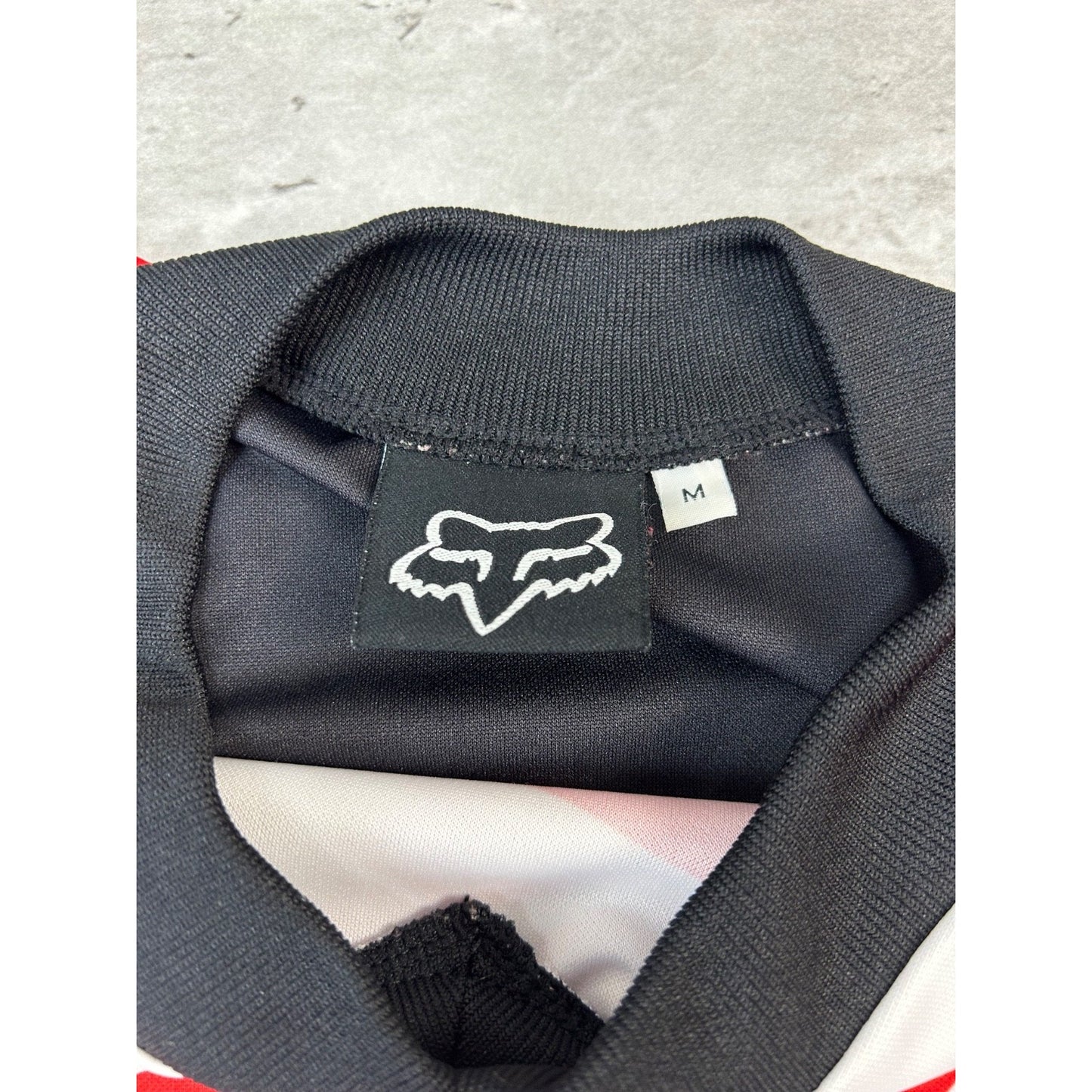 Vintage Honda Fox Racing Graphic Long Sleeve Motocross Racing Jersey Size Medium