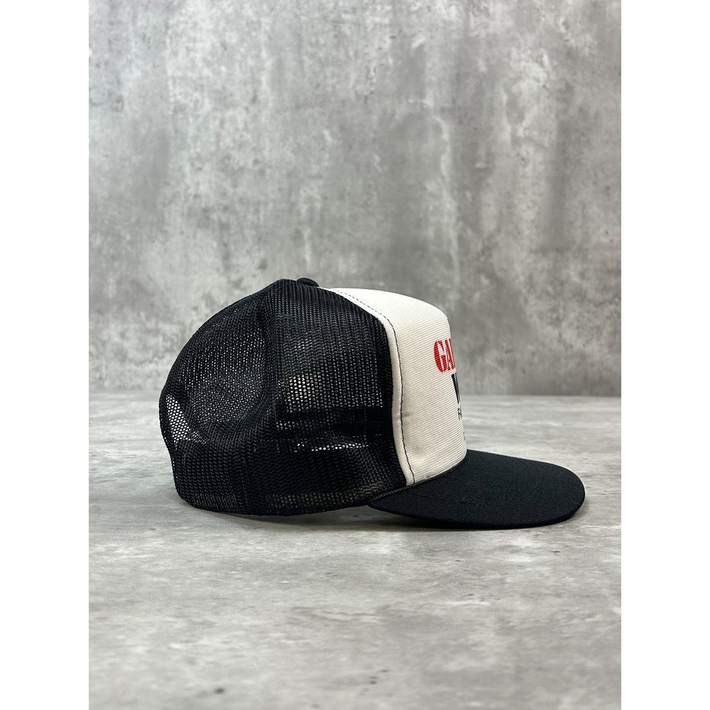 Vintage 80s The Garment Works Factory Outlet Trucker Snapback Hat OSFA