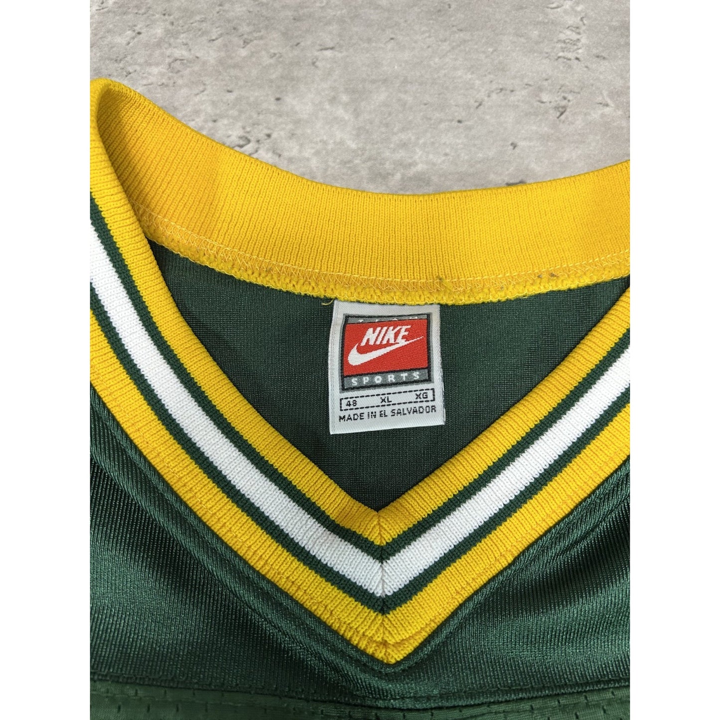 Vintage 90s Brett Favre #4 Green Bay Packers NFL Nike Football Jersey Size XL