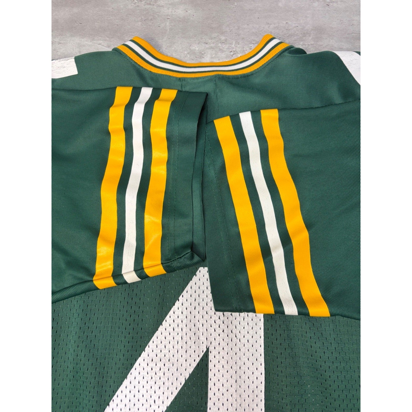 Vintage 1995 Brett Favre #4 Green Bay Packers NFL Starter Jersey Size Large