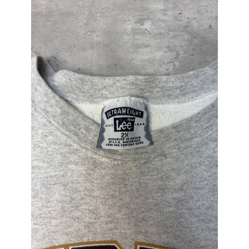 Vintage 1998 Purdue Boilermakers NCAA Alamo Bowl Graphic Sweatshirt Size 2XL