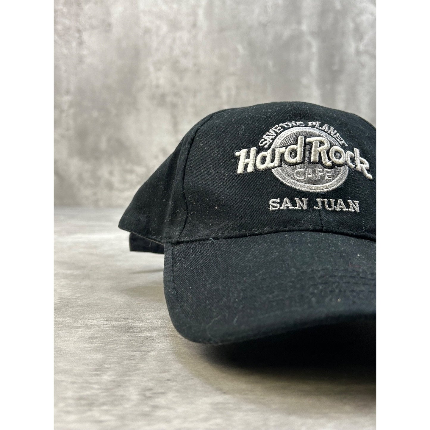 Vintage Hard Rock Cafe San Juan Embroidered Destination Strapback Hat OSFA