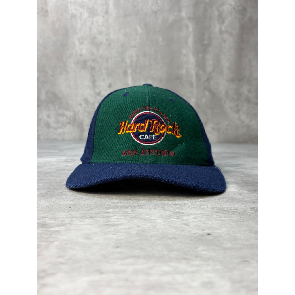 Vintage Hard Rock Cafe San Antonio Destination Snapback Hat OSFA
