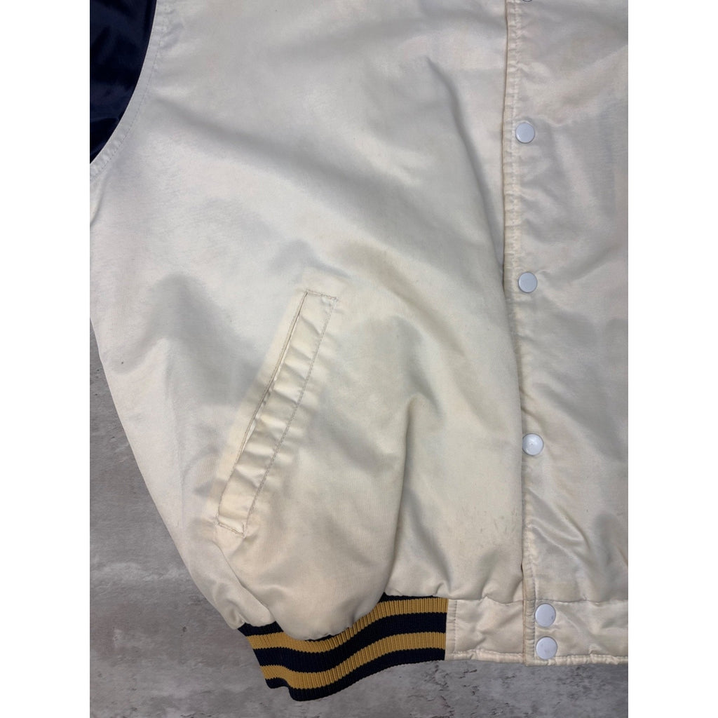 Vintage St Louis Rams NFL Reebok Football Bomber Jacket Size Large