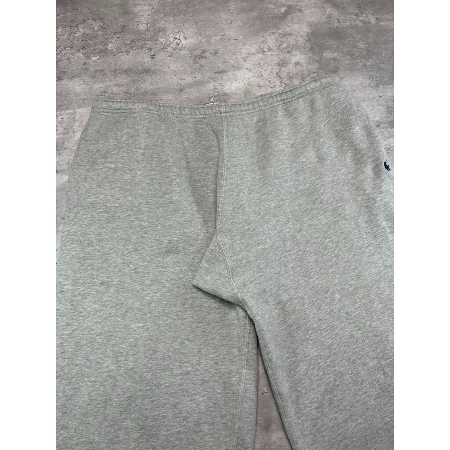 Vintage Polo Ralph Lauren Embroidered Pony Sweatpants Size XL Gray