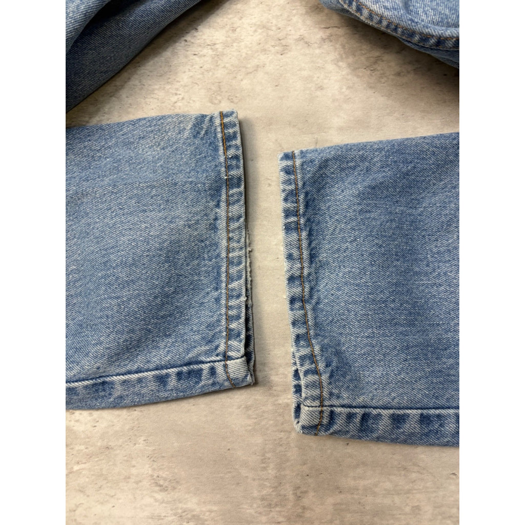 Vintage Levis 550 Red Tab Relaxed Fit Medium Wash Denim Pants Size 36