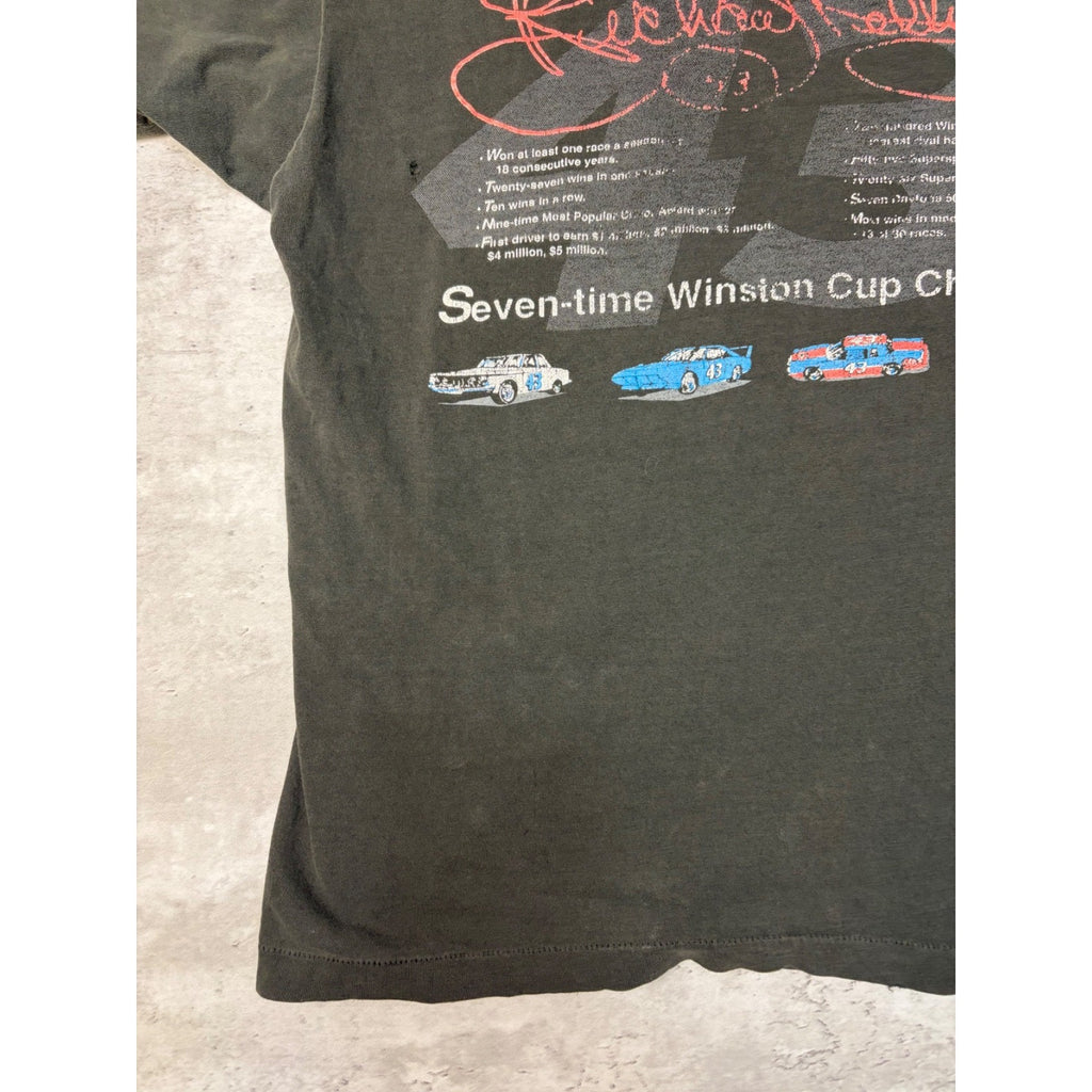 Vintage 1992 Richard Petty 35 Years Of Racing Nascar Graphic T-Shirt Size XL