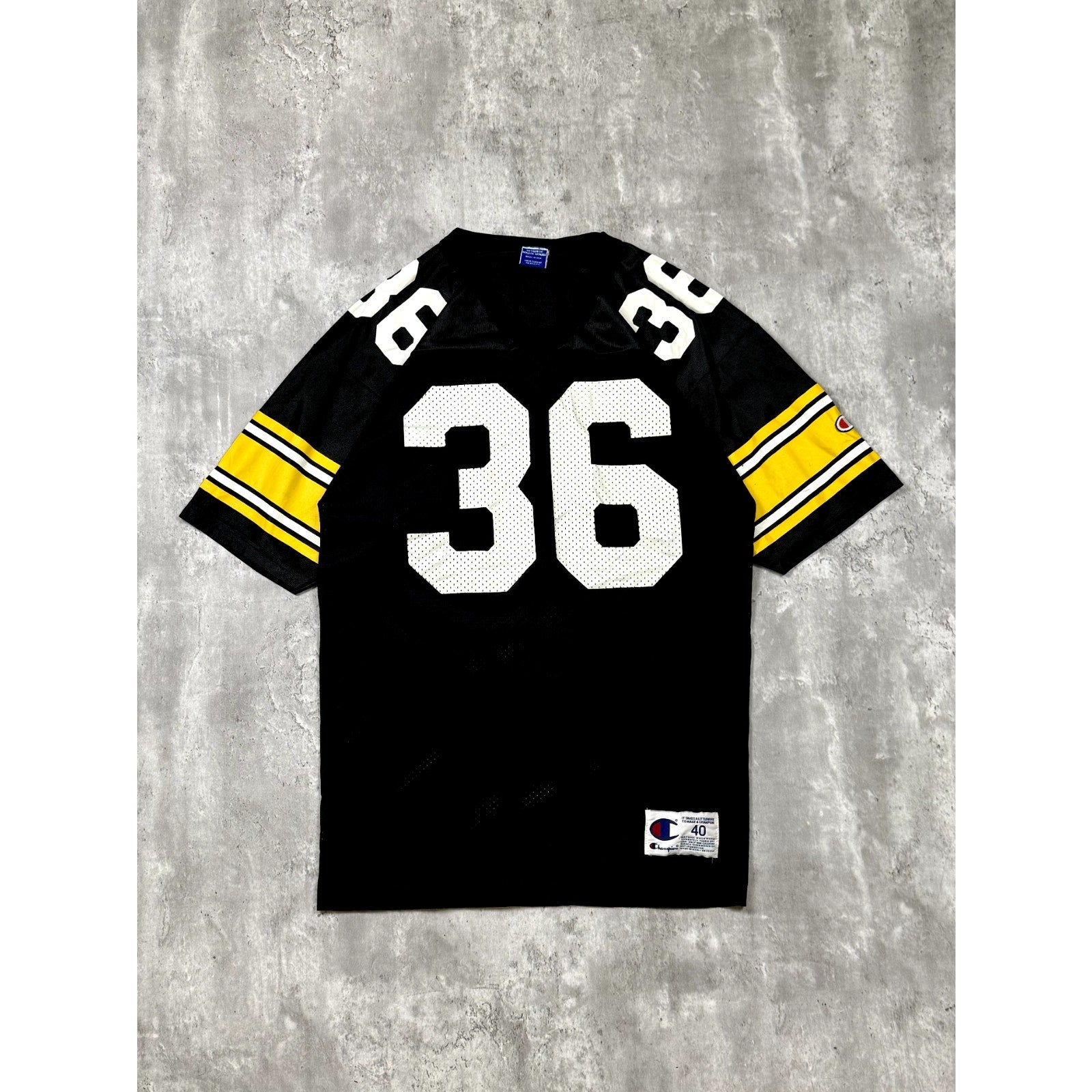 Vintage Jerome Bettis #36 Pittsburgh Steelers NFL Football Jersey Size Large