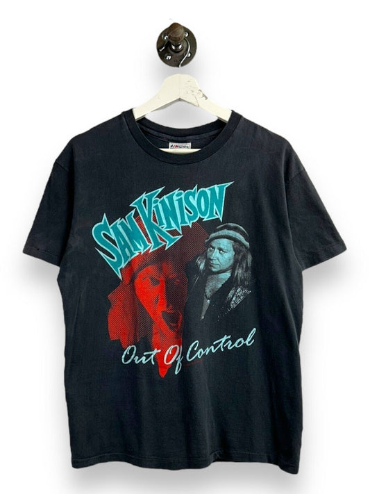 Vintage 1988 Sami Kinison Out Of Control Comedian Promo Graphic T-Shirt Sz Large