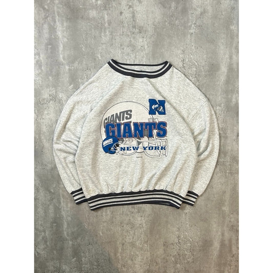 Vintage 1993 New York Giants NFL Helmet Graphic Football Sweatshirt Size XL
