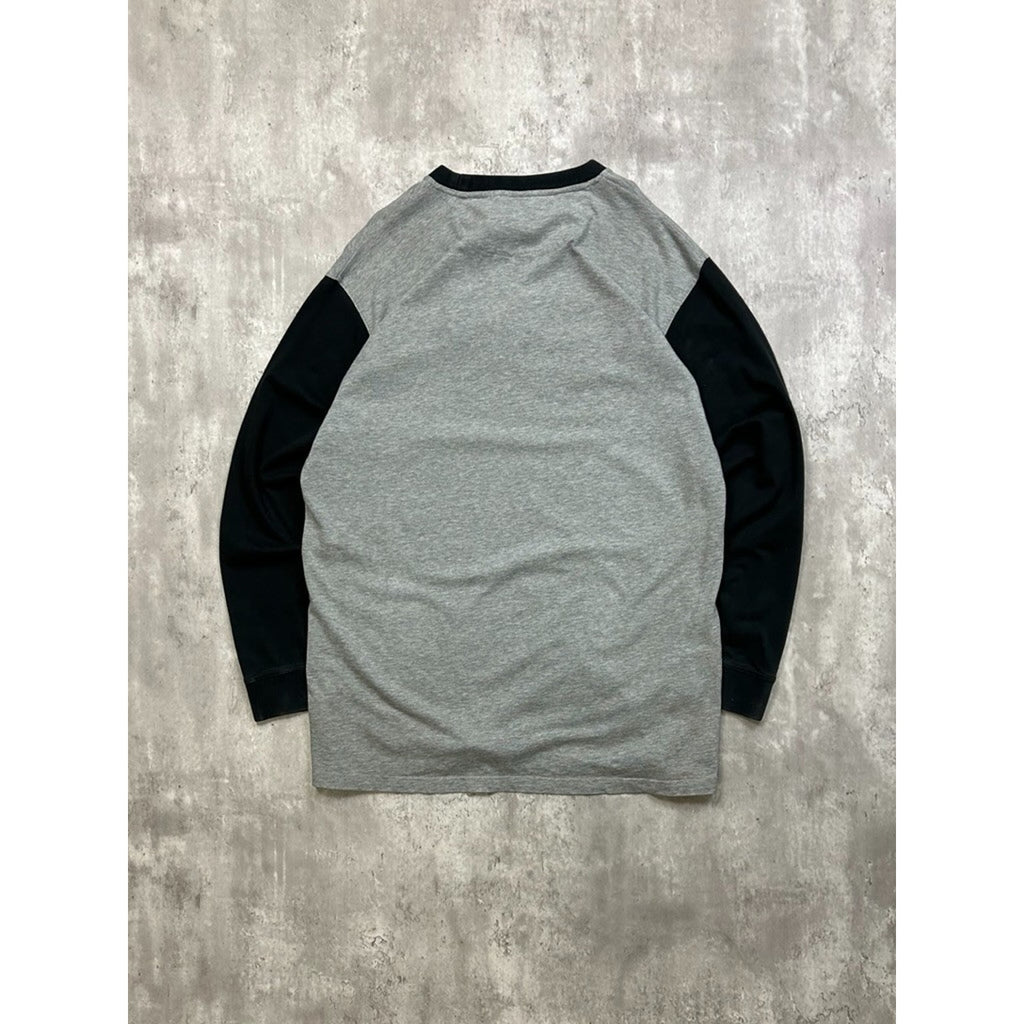 Vintage Y2K Enyce Clothing Company Two Tone Long Sleeve T-Shirt Size XL