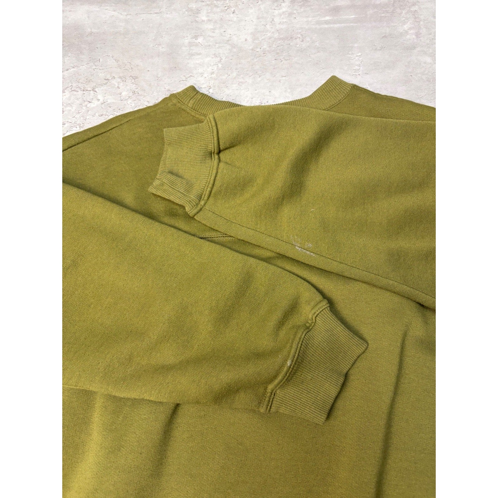 Vintage 90s Bugle Boys Embroidered Crest Earth Tone Sweatshirt Size Medium