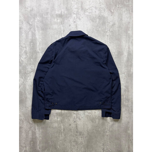 Vintage 1960s US Navy Military Poplin Uniform Jacket Size Cropped Large