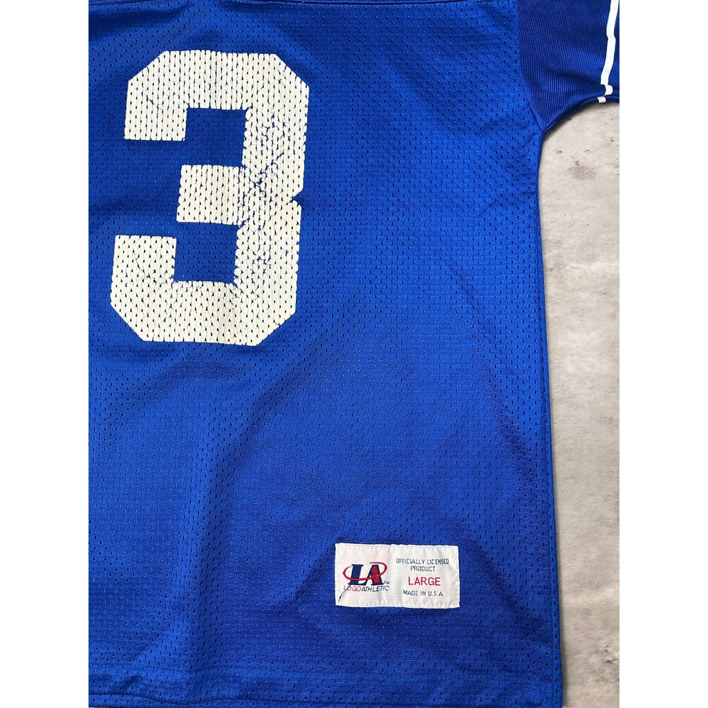 Vintage 90s Rick Mirer #3 Seattle Seahawks NFL Football Jersey Size YOUTH Large
