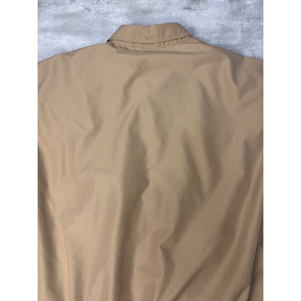 Vintage Chaps Ralph Lauren Embroidered Tonal Crest Harrington Jacket Size XL