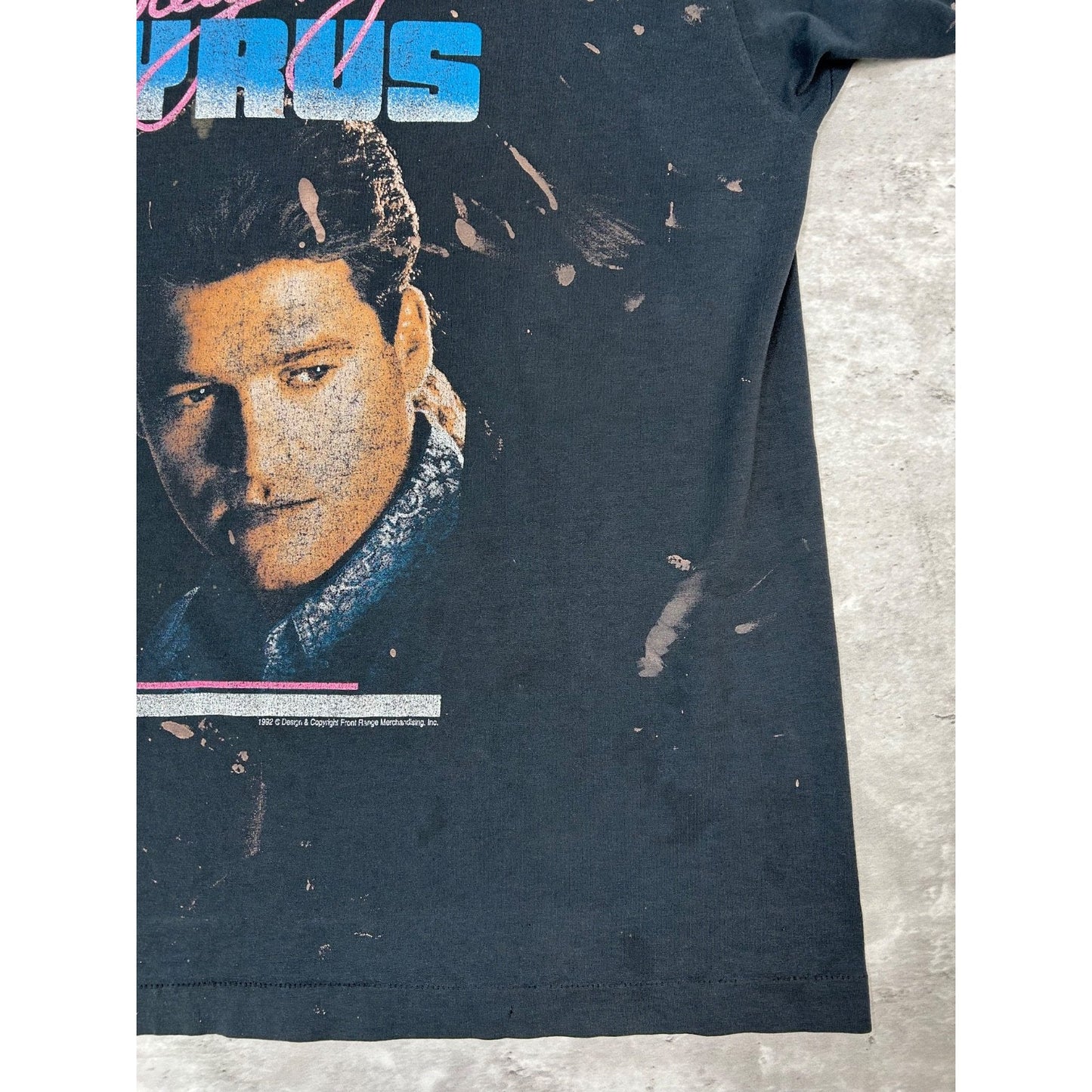 Vintage 1992 Billy Ray Cyrus Achy Breaky Heart Country Music Tour T-Shirt Sz XL