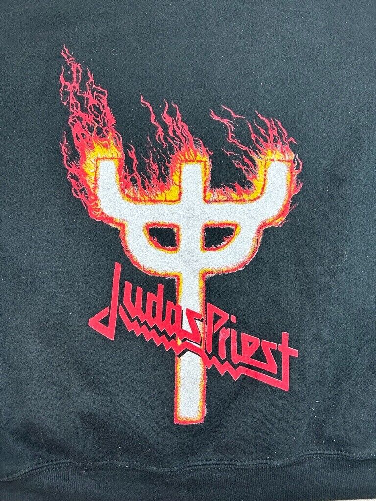 2005 Judas Priest Painkiller Metal Music Promo Hooded Sweatshirt Size XL