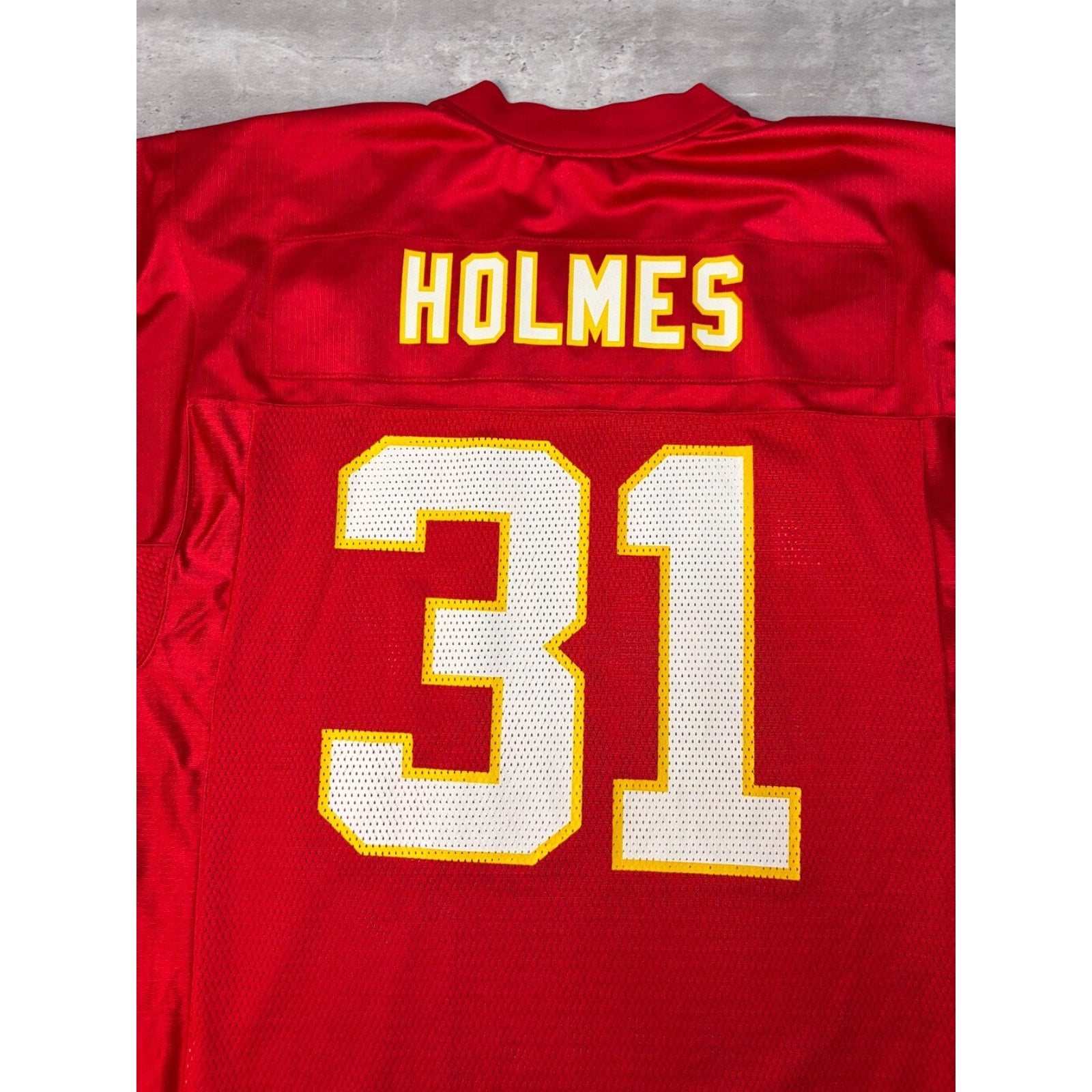 Vintage Priest Holmes #31 Kansas City Chiefs NFL Football Jersey Size Medium