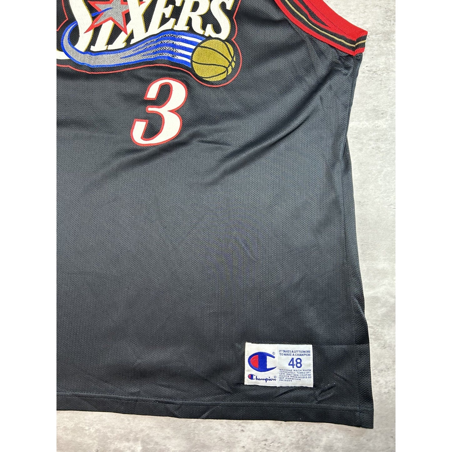 Vintage Allen Iverson #3 Los Angeles Clippers NBA Champions Jersey Size XL