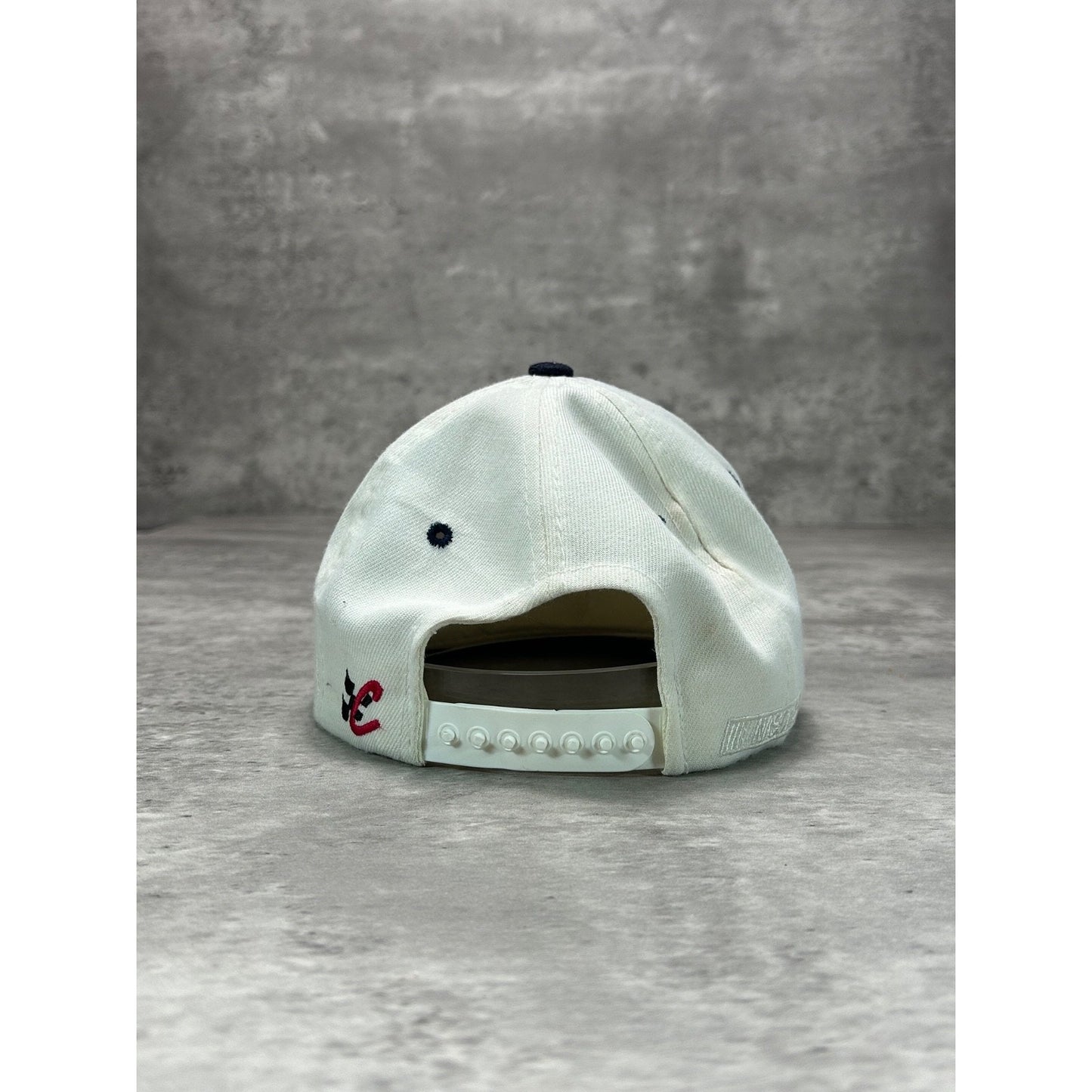 Vintage 90s Rusty Wallace #2 Embroidered Spellout Nascar Snapback Hat OSFA