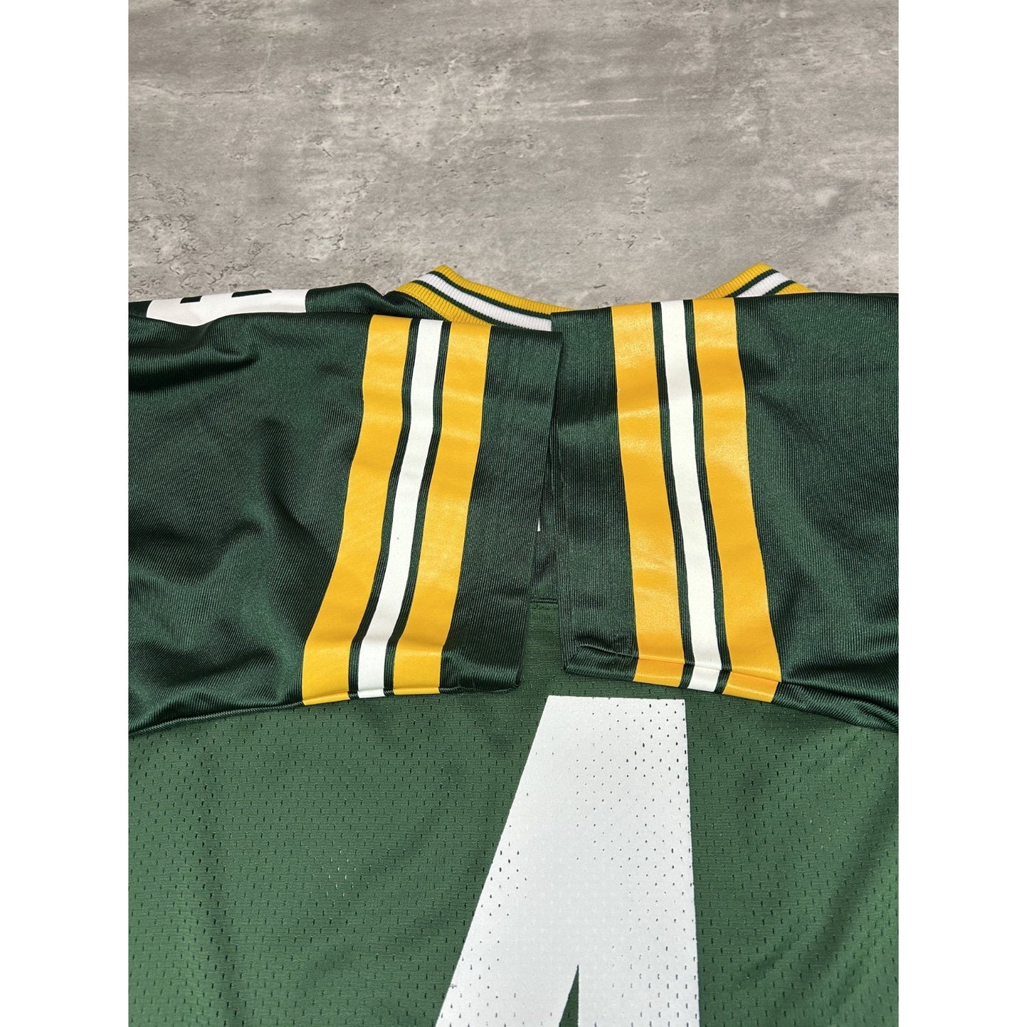 Vintage 90s Brett Favre #4 Green Bay Packers NFL Nike Football Jersey Size XL