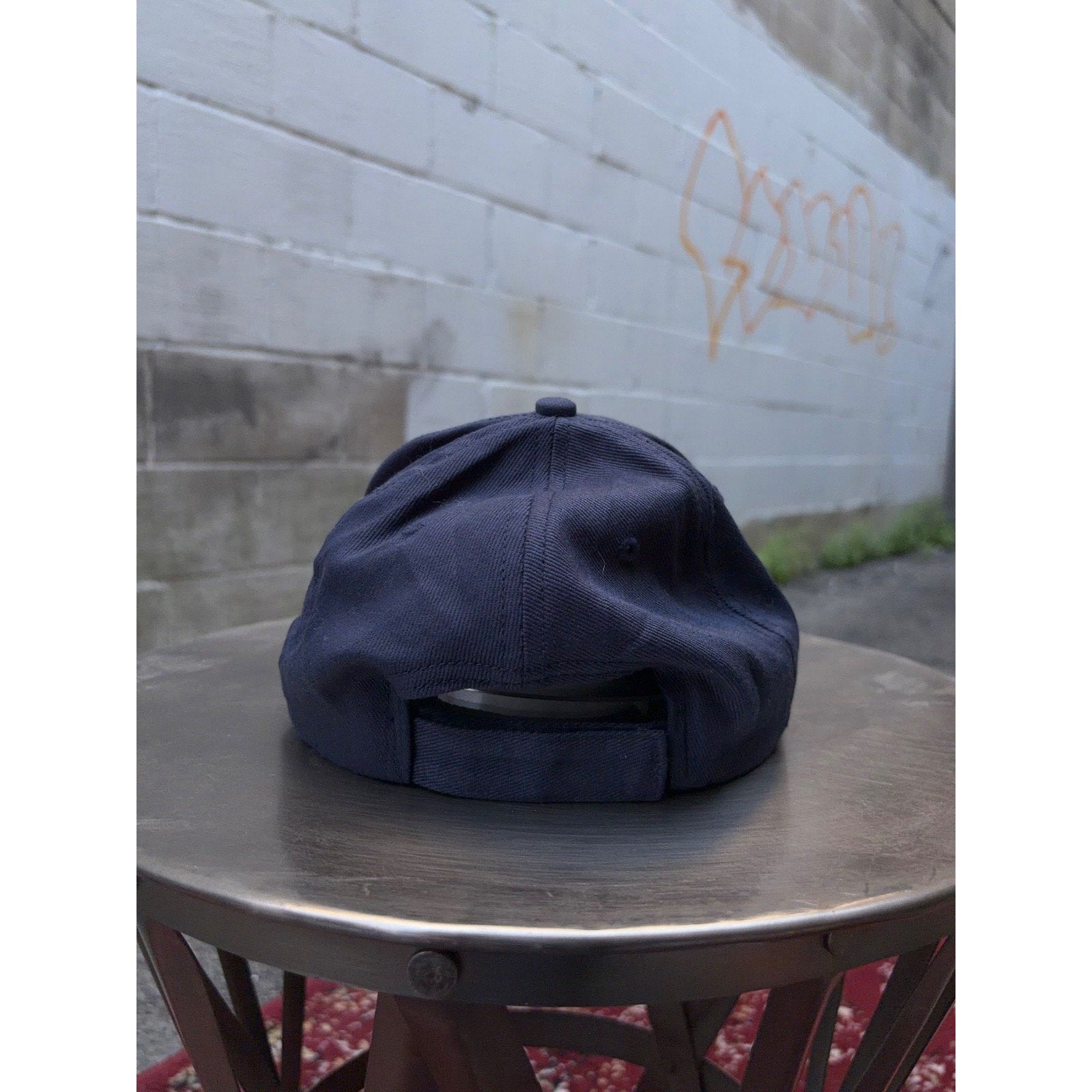 Vintage Co-Pilot Spellout Graphic Strapback Hat OSFA