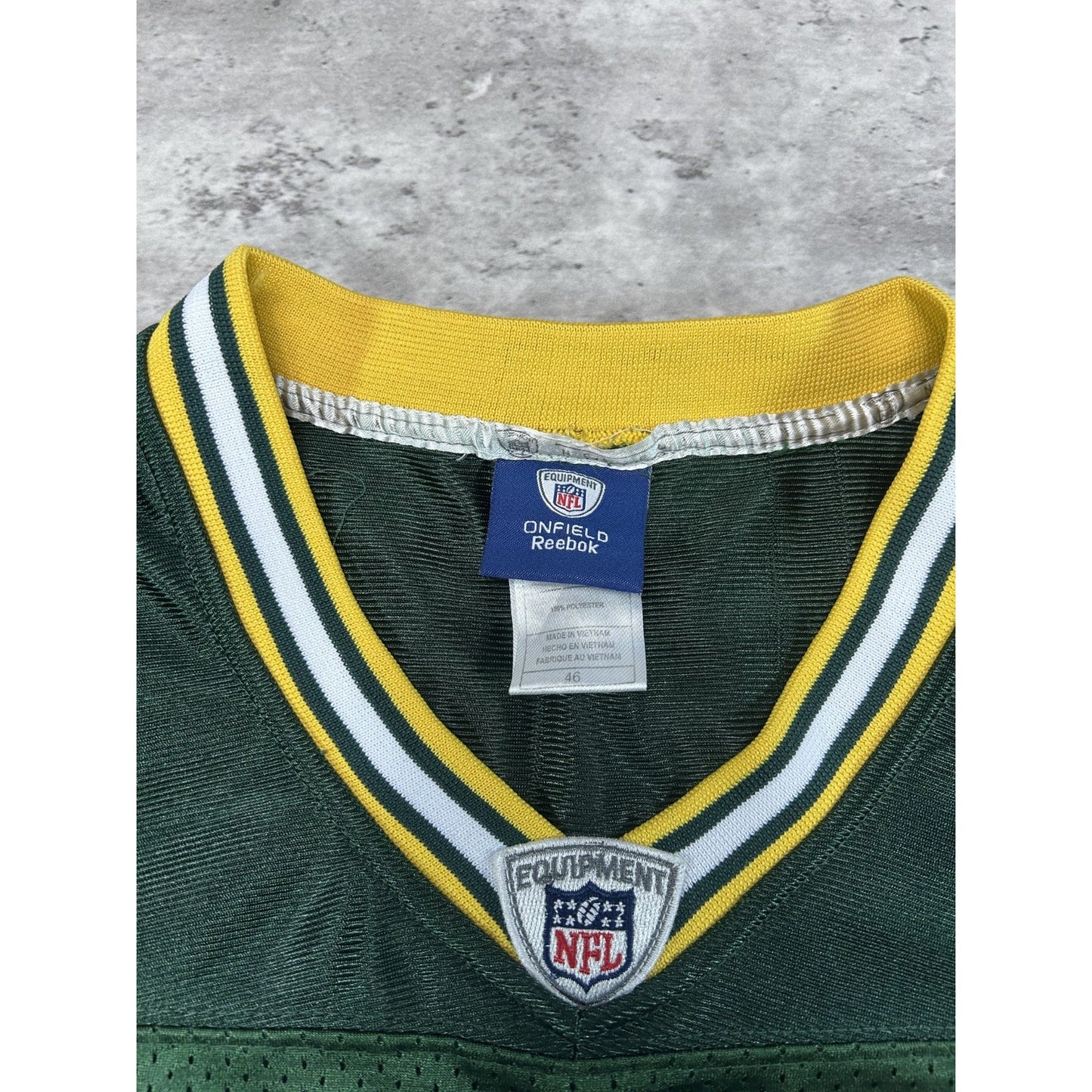 B.J. Raji #90 Green Bay Packers NFL Reebok Football Jersey Size Medium Green
