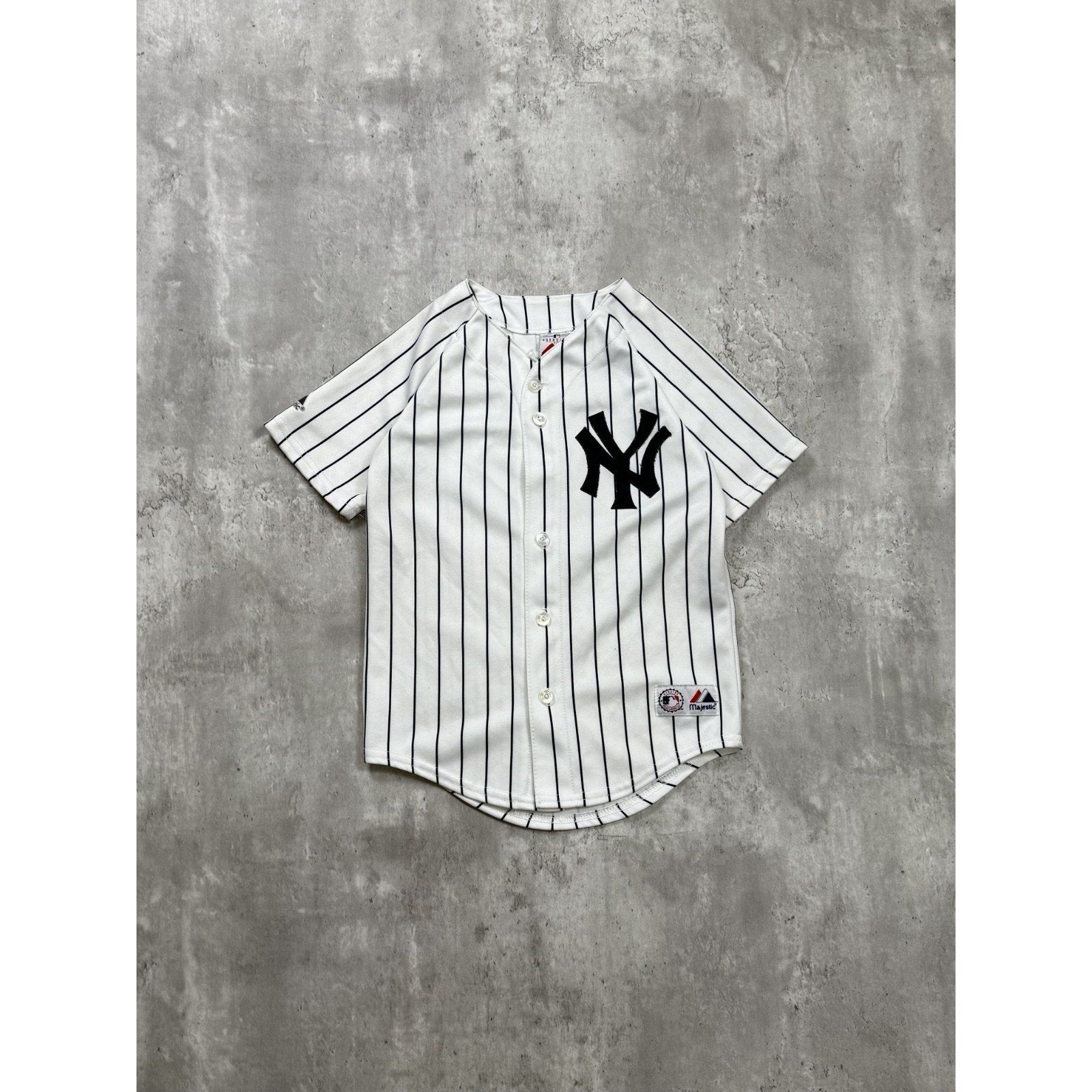 Vintage Robinson Cano #22 New York Yankees MLB Stitched Jersey Size YOUTH SMALL